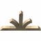 Ekena Millwork Richland Rough Sawn Timber Gable Bracket, Douglas Fir, 48"W x 28"H x 4"D x 4"F, 14/12 Pitch GBW048X28X0404RIC00RDF - alternate 2